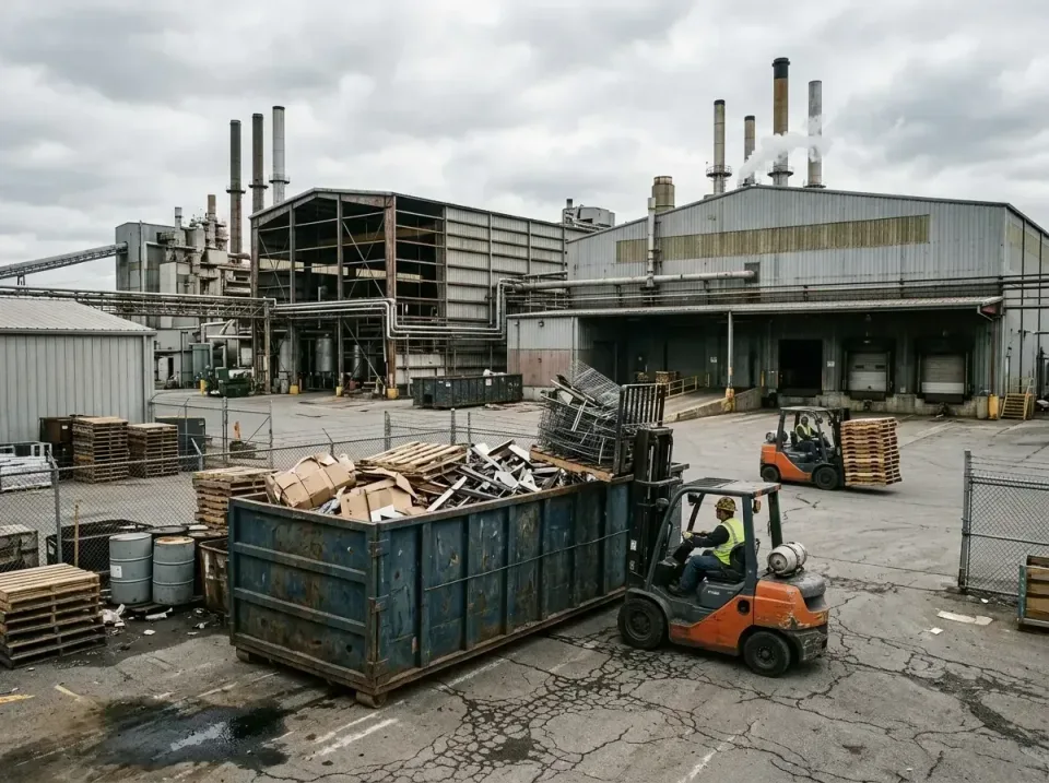 industrial-factory-scrap-conta-003 — frequently asked questions, Cheap Roll-off Dumpster Rentals in The Woodlands, TX